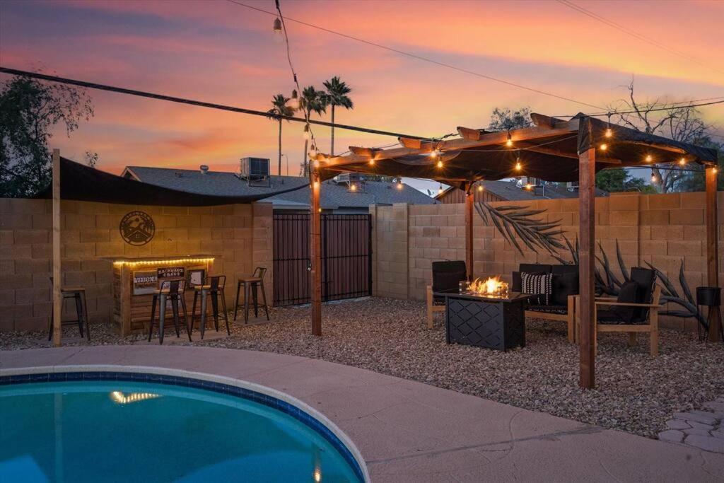 Modern Tempe Home With Heated Pool, Asu Exterior foto